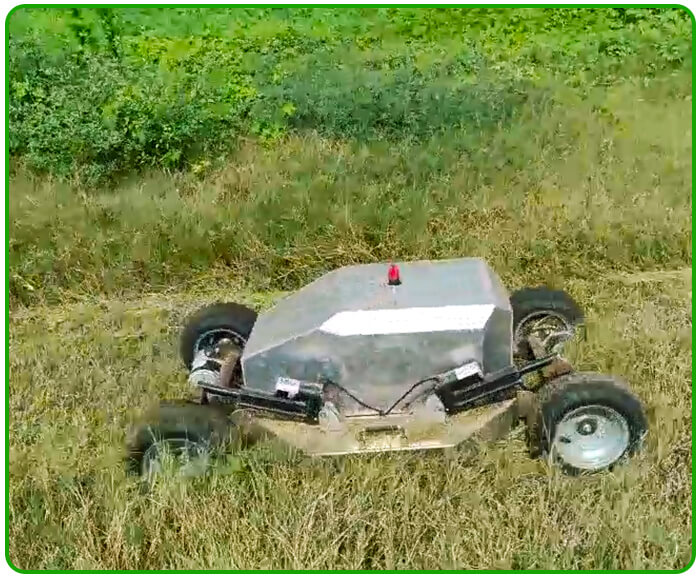 Remote Control Electric Lawnmower