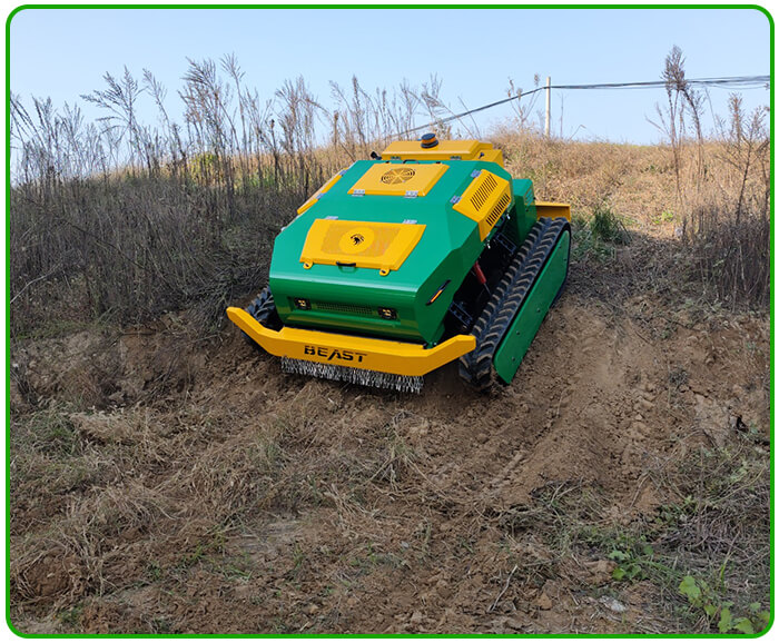 Remote Control Flail Mulcher