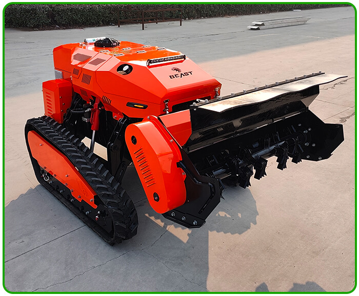 Remote Control Flail Mulcher