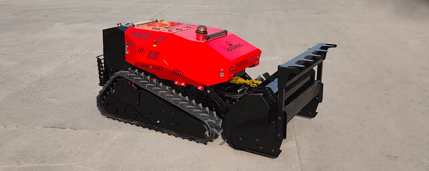 Remote Controlled Flail Lawnmower
